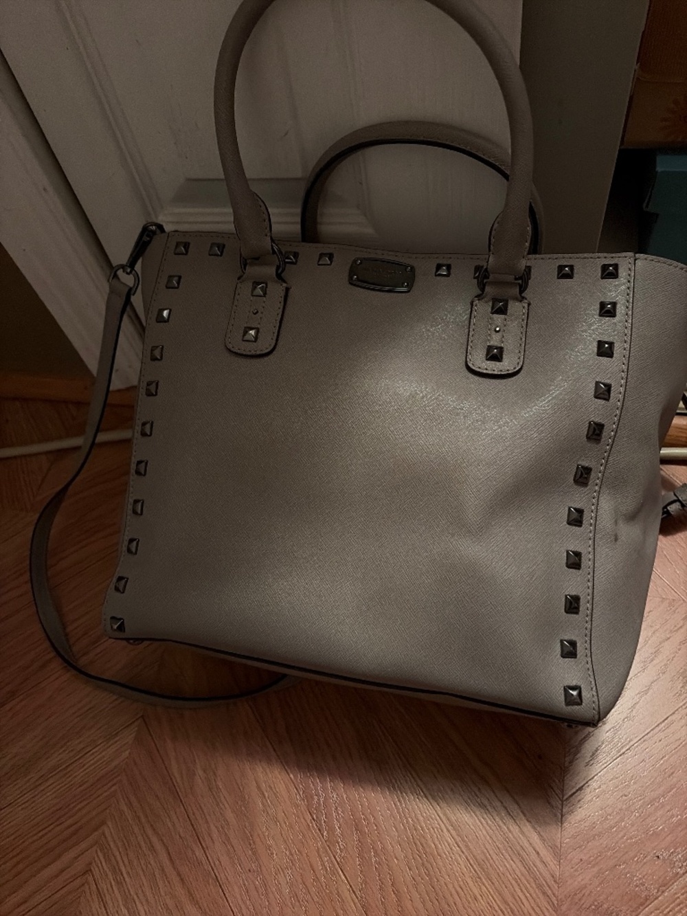 Grey Michael Kors Tote